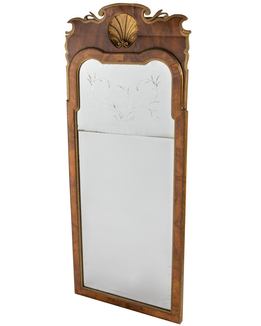 Queen Anne 18th c. Mirror (1 of 10)