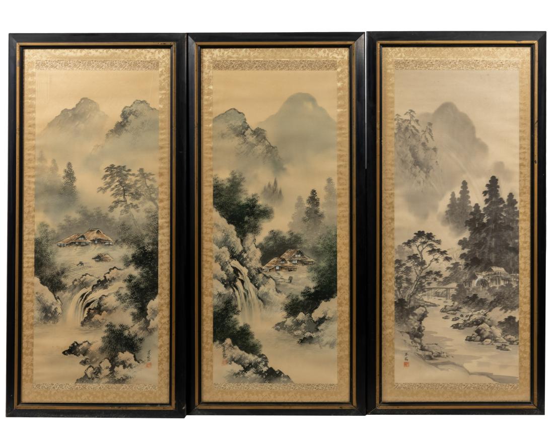 Three Japanese Watercolors (1 of 5)