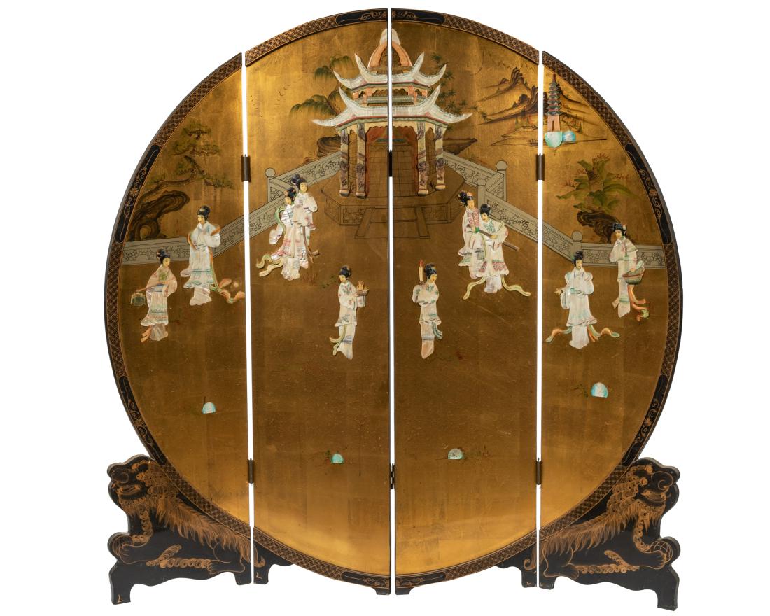 Japanese Dome Shaped Hardstone Screen (1 of 6)