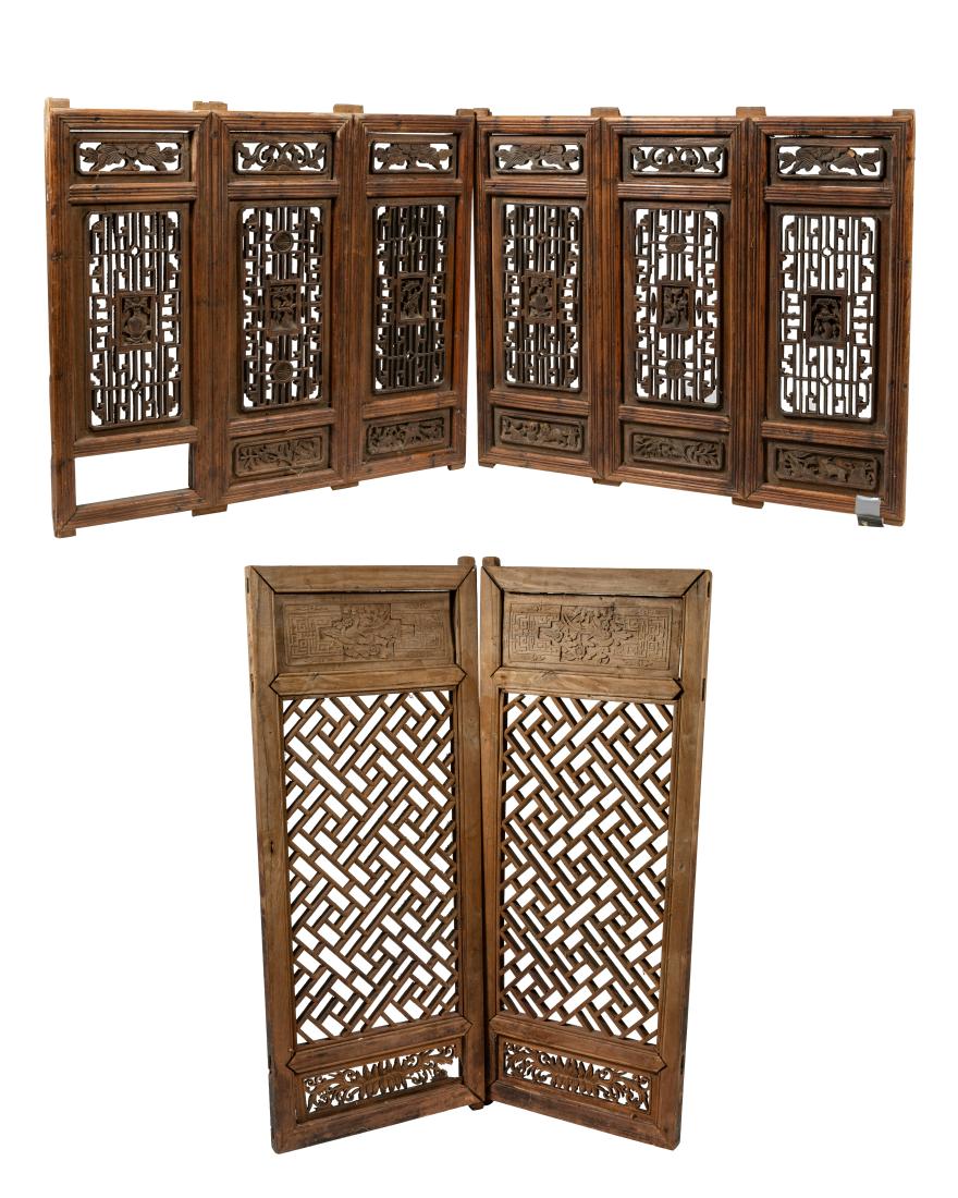 Oriental Carved Openwork Panels (1 of 7)