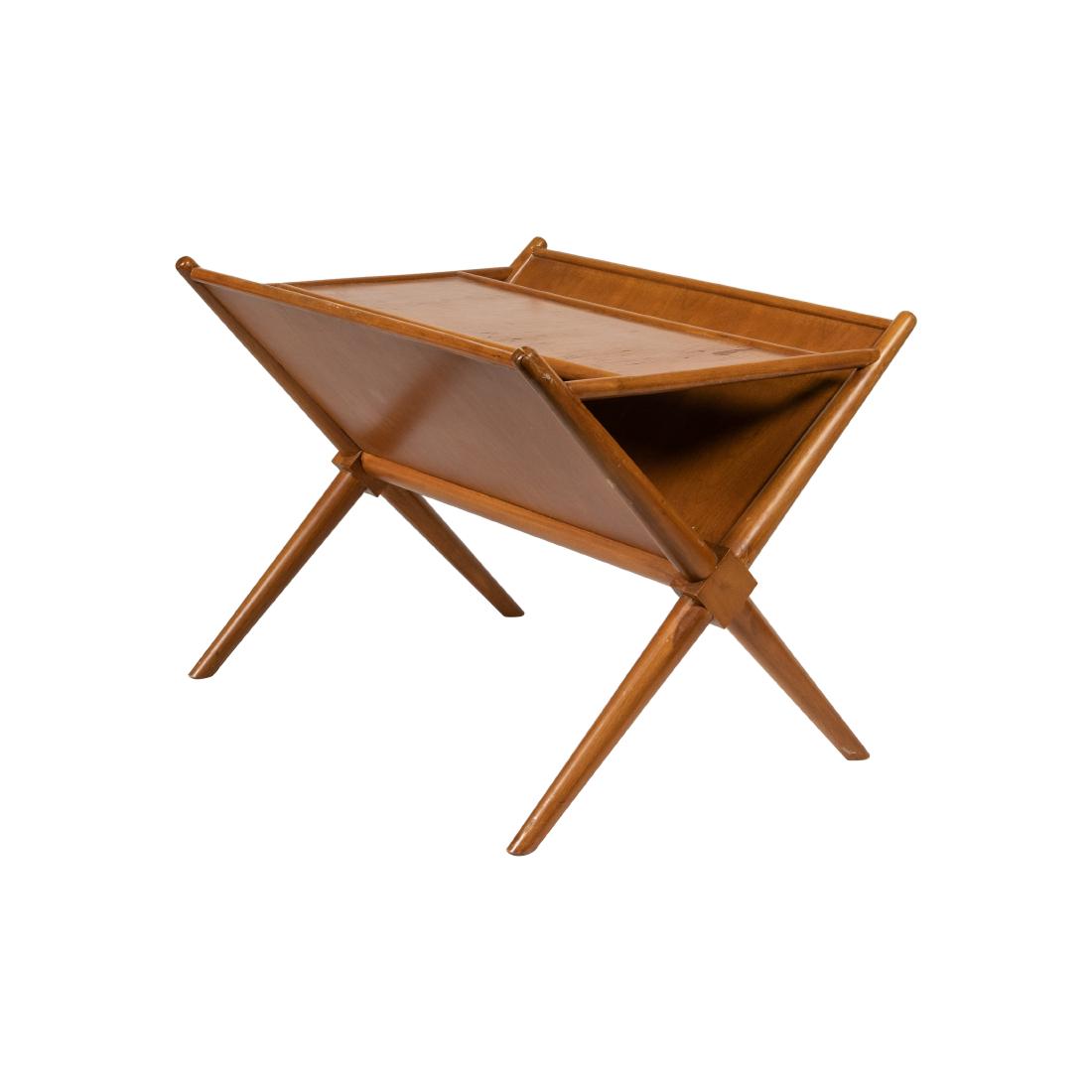 Robsjohn Gibbings-Widdicomb Magazine Rack: Description - Robsjohn Gibbons for Widdicomb Magazine Rack Dimensions - 22" x 29" x 24"