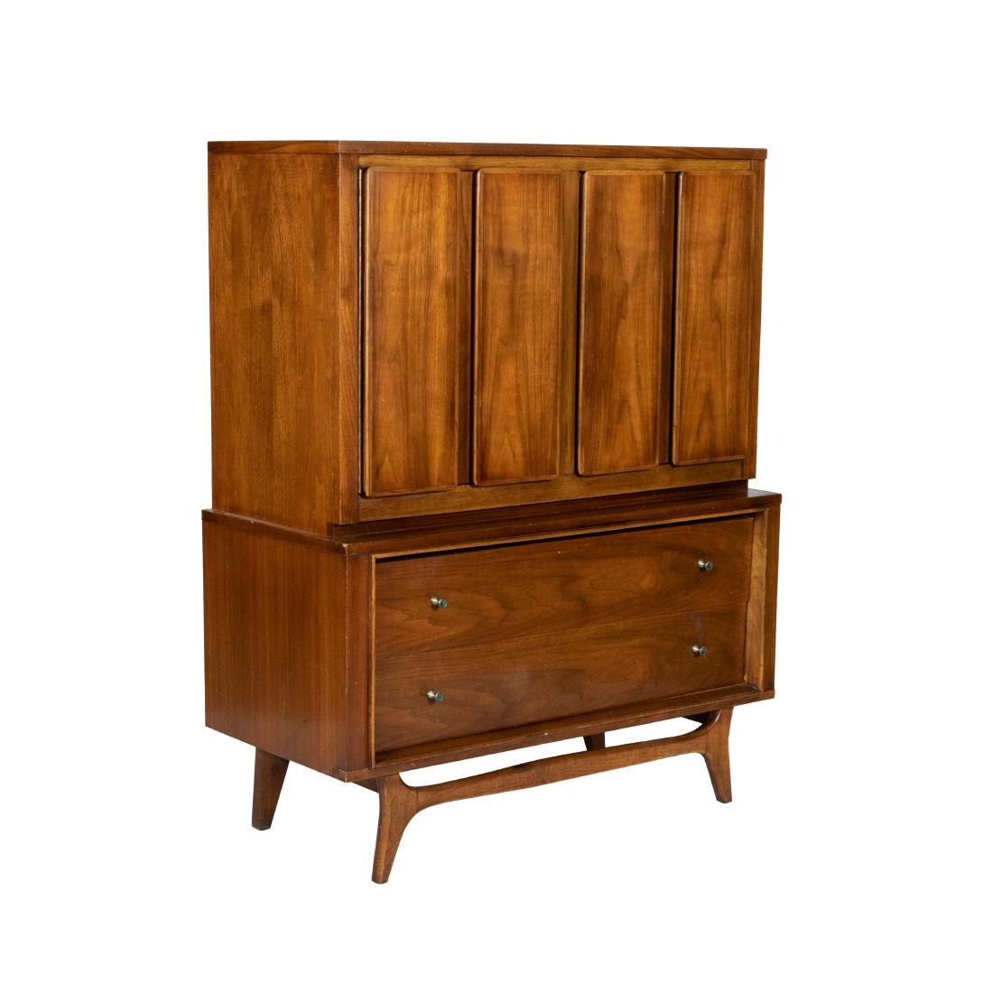 Kent Coffey - Insignia Chifferobe: Description - Kent Coffey insignia chifferobe. Dimensions - 25" x 24" x 16"