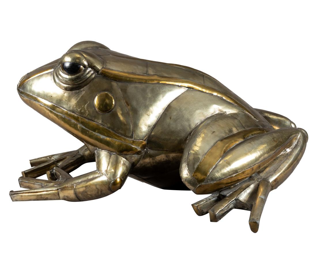 Brass and Metal Frog (1 of 1)
