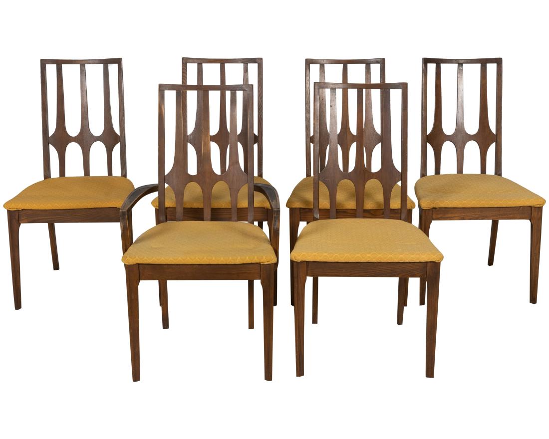 Lenoir Brasilia Style Dining Chairs - 6 (1 of 3)