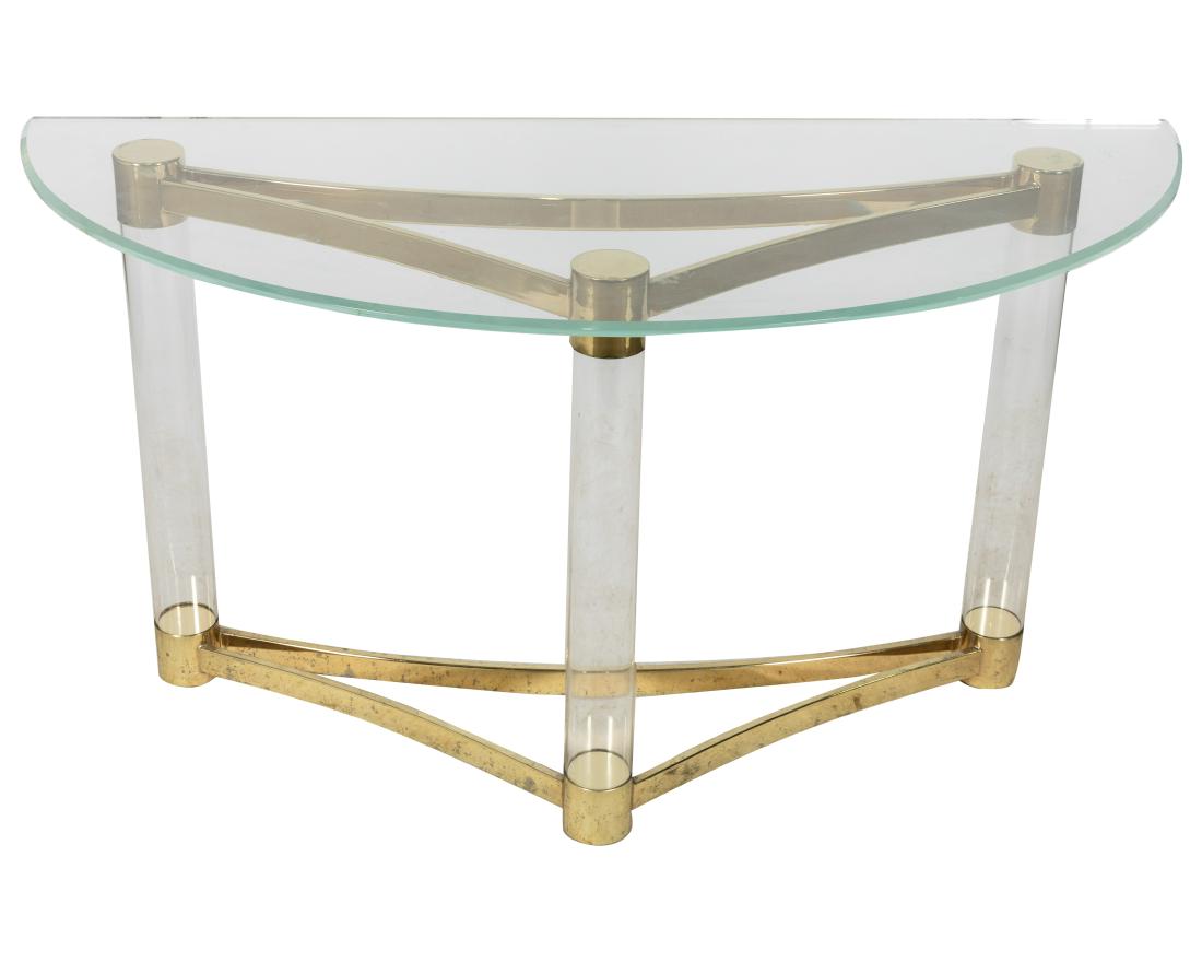 Demilune Console Table (1 of 2)