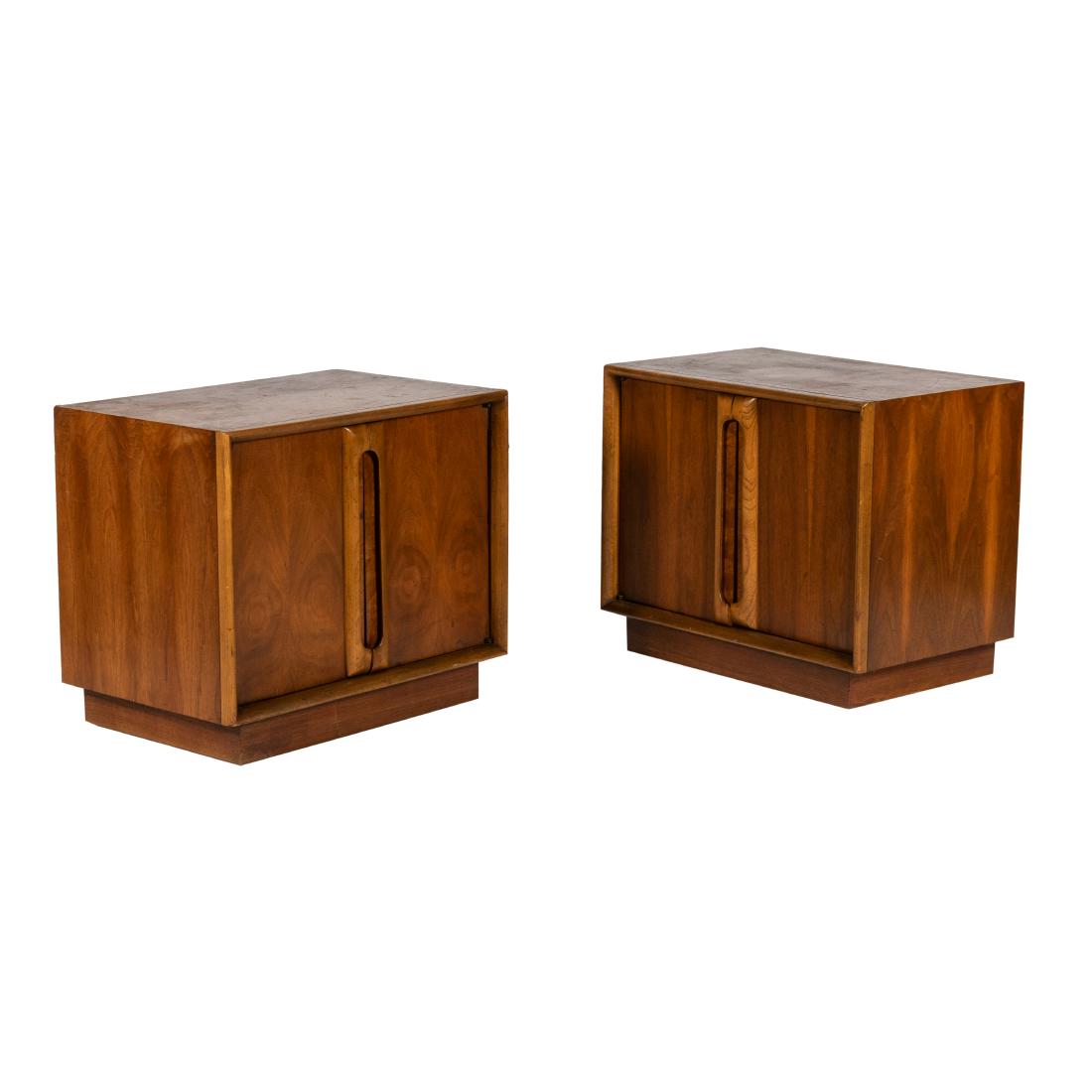Mid Century Walnut Nightstands (1 of 4)
