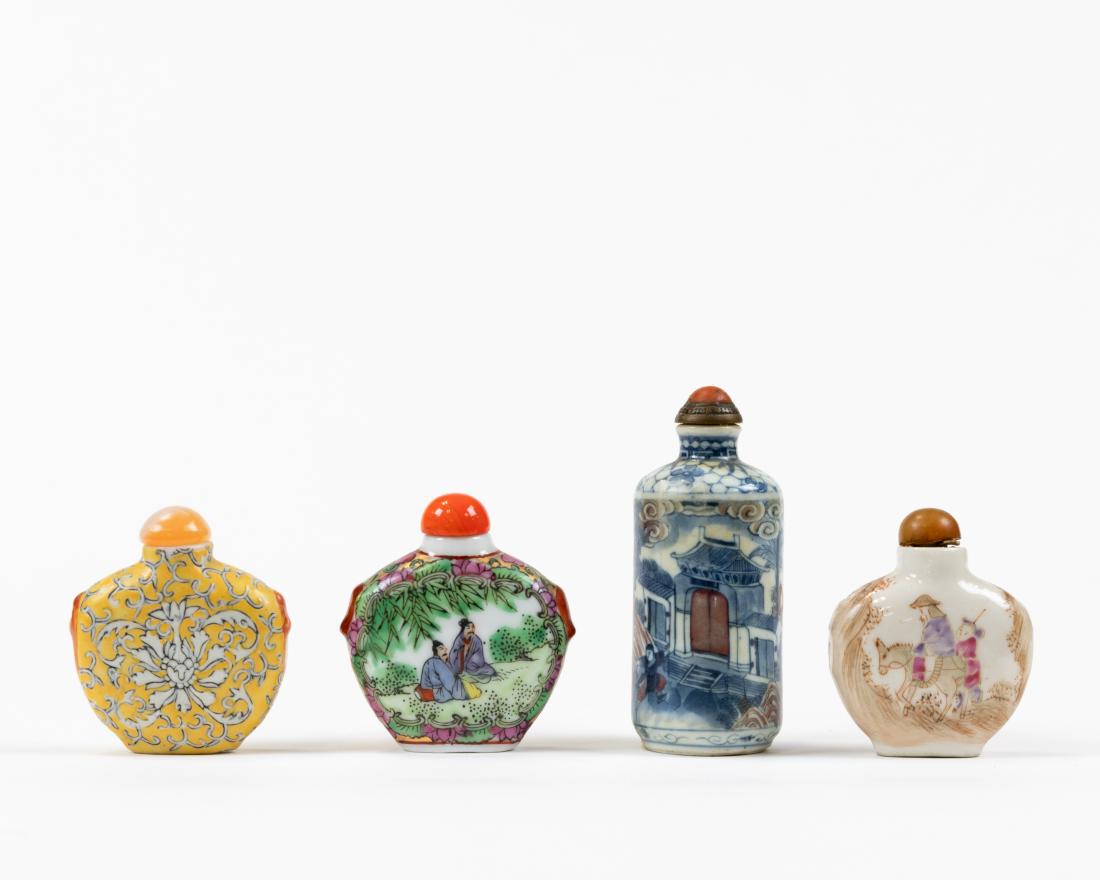 Snuff Bottles - Porcelain - Four (1 of 4)