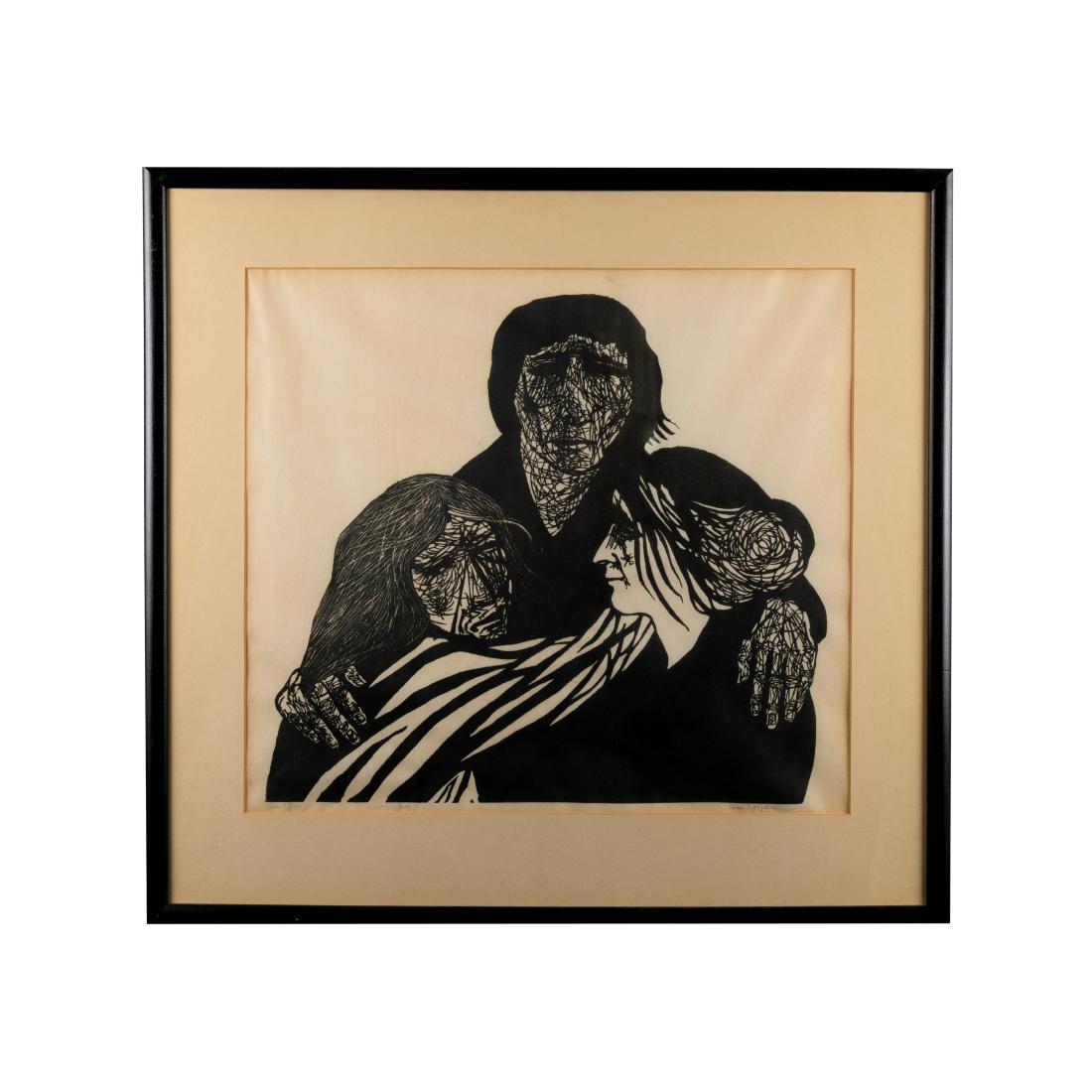 Leonard Baskin - Woodcut - Artist Proof (1 of 4)