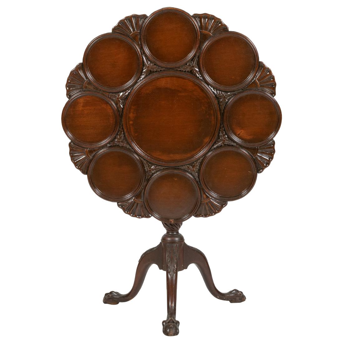 Kittinger - Georgian Style Mahogany Tilt Table (1 of 5)