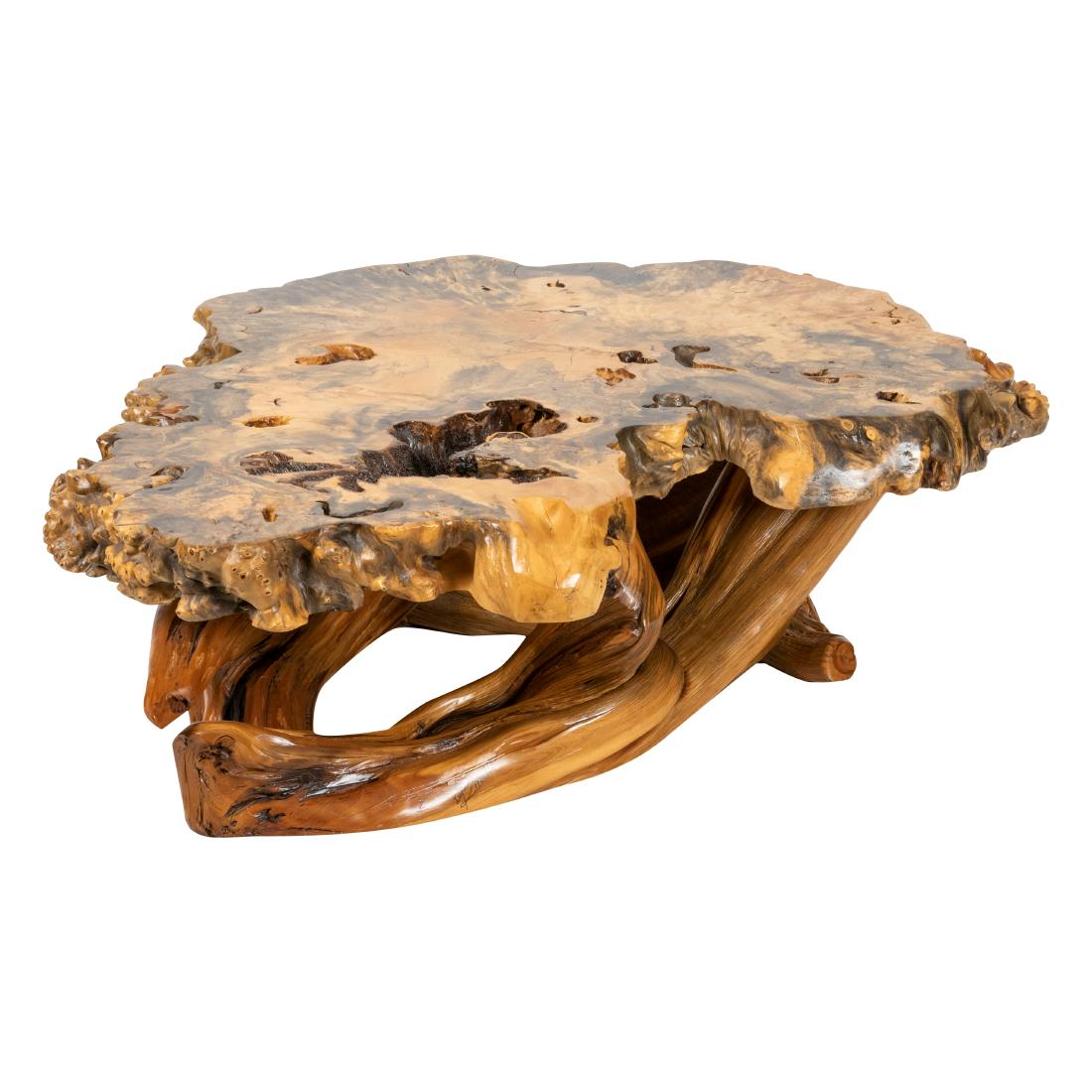 Lee Kern - Root Carved Coffee Table (1 of 5)