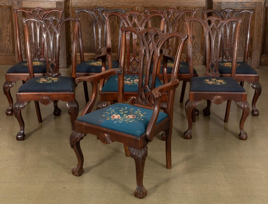 Centennial Chippendale Style Dining Chairs (1 of 6)