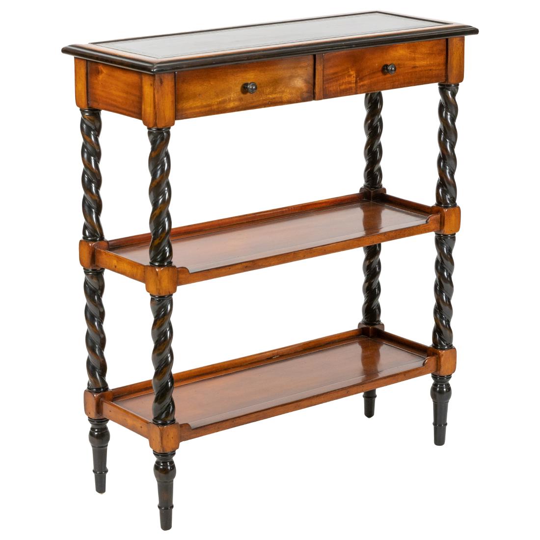Mahogany Barley Twist Console Table (1 of 4)
