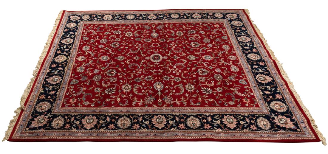 Oriental Rug Red & Blue