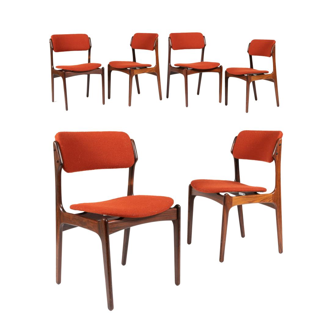 Erik Buch - Model 49 - Rosewood Dining Chairs (1 of 6)
