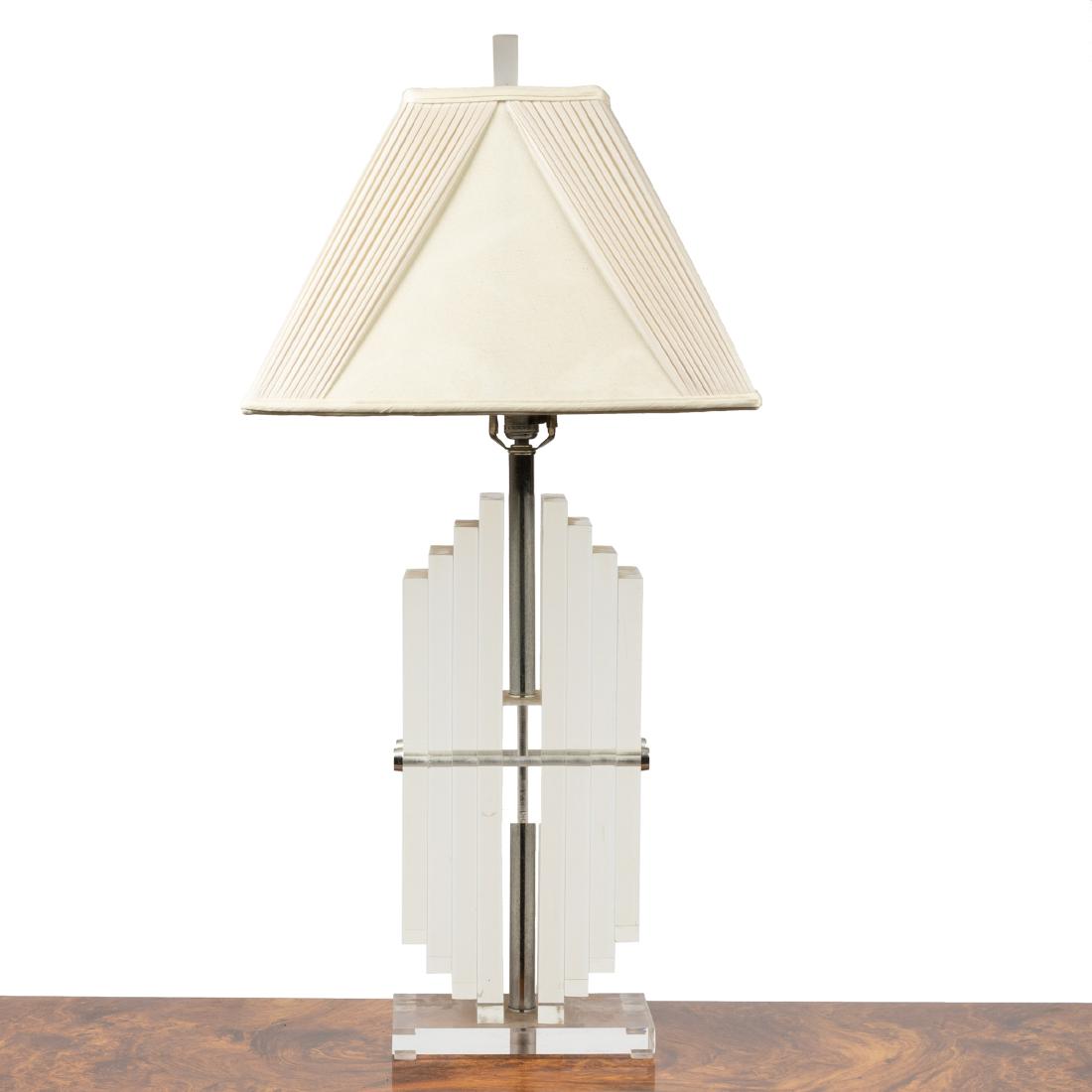 Stacked Lucite Lamp (1 of 5)