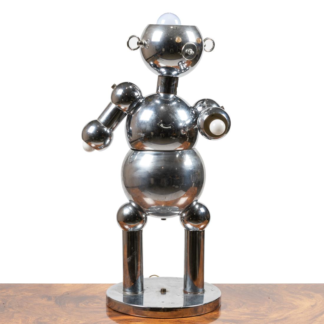 Torino Lamp Co. - Robot Lamp - Chrome (1 of 4)