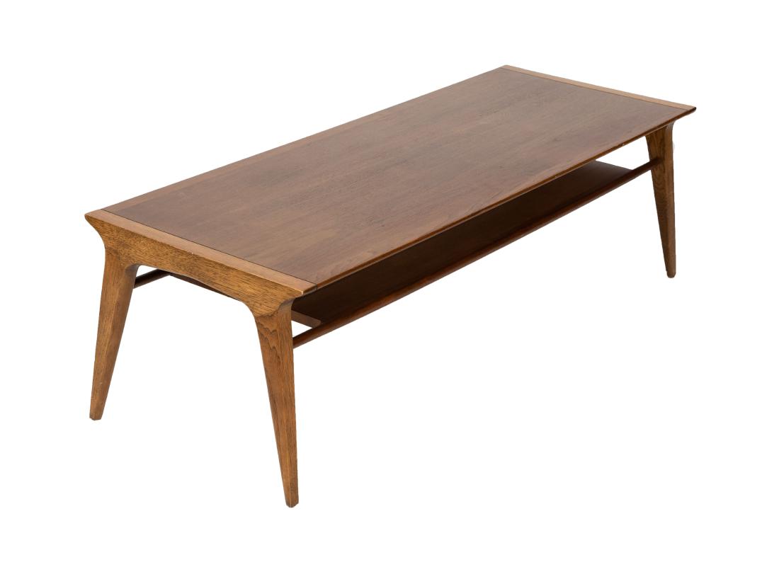 John Van Koert for Drexel - Walnut - Coffee Table (1 of 3)