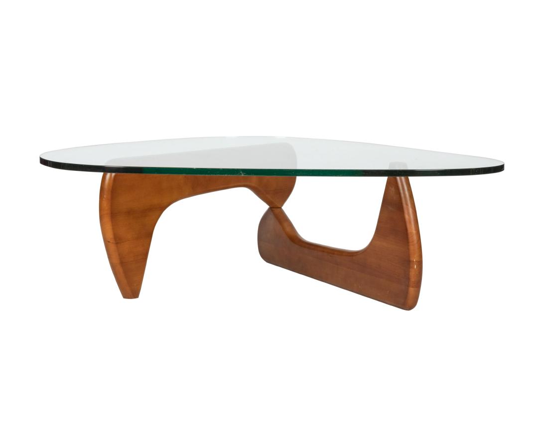 Noguchi Style - Glass Top Coffee Table (1 of 1)