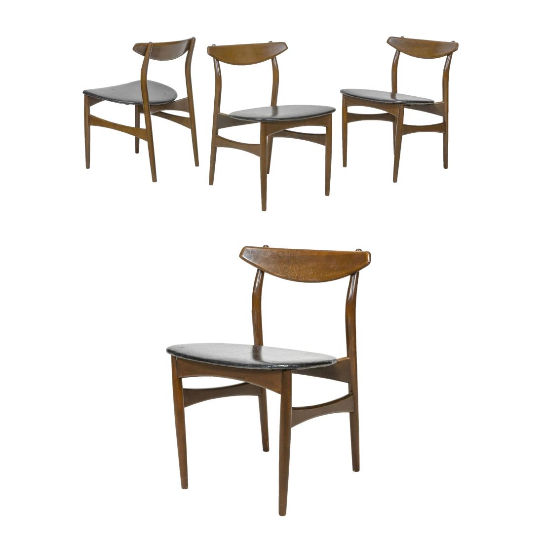 Selig - Danish Dining Chairs - Four: Description - Selig Danish dining chairs Dimensions - 29" x 20" x 20"