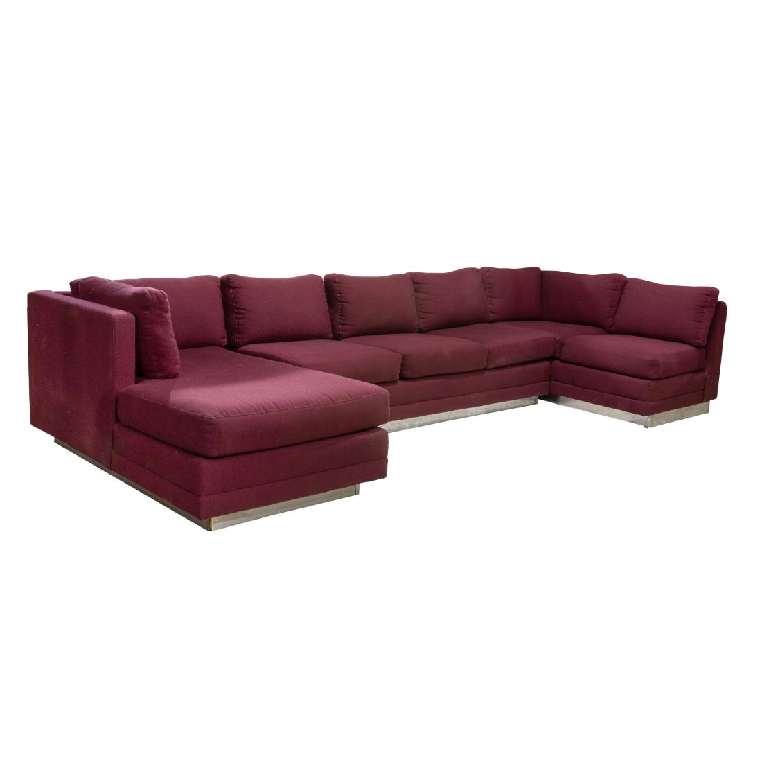 Milo Baughman Style - Sectional Sofa (1 of 4)