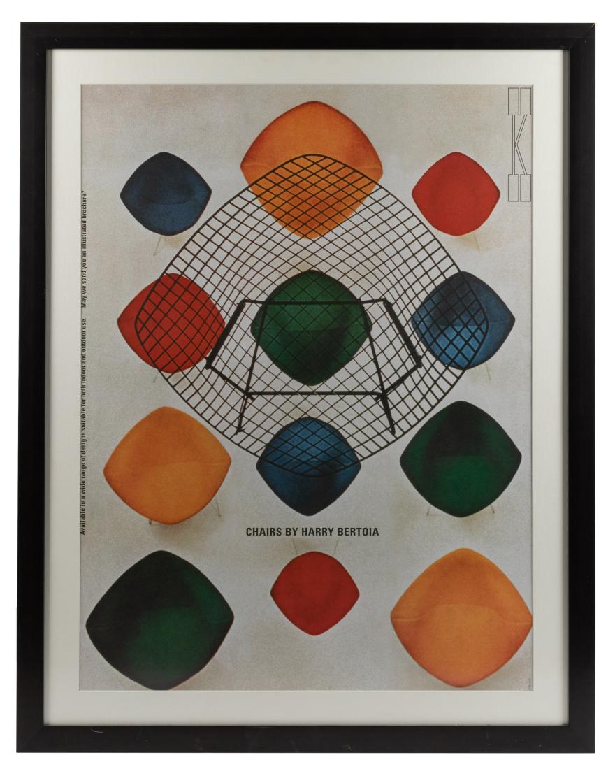 Knoll - Bertoia Diamond Chair Poster (1 of 1)