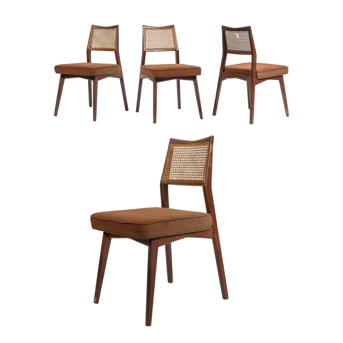 Jens Risom (Attr) - Cane & Walnut - Dining Chairs (1 of 6)