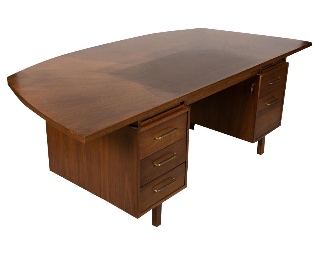 Walnut Executive Desk (1 of 4)