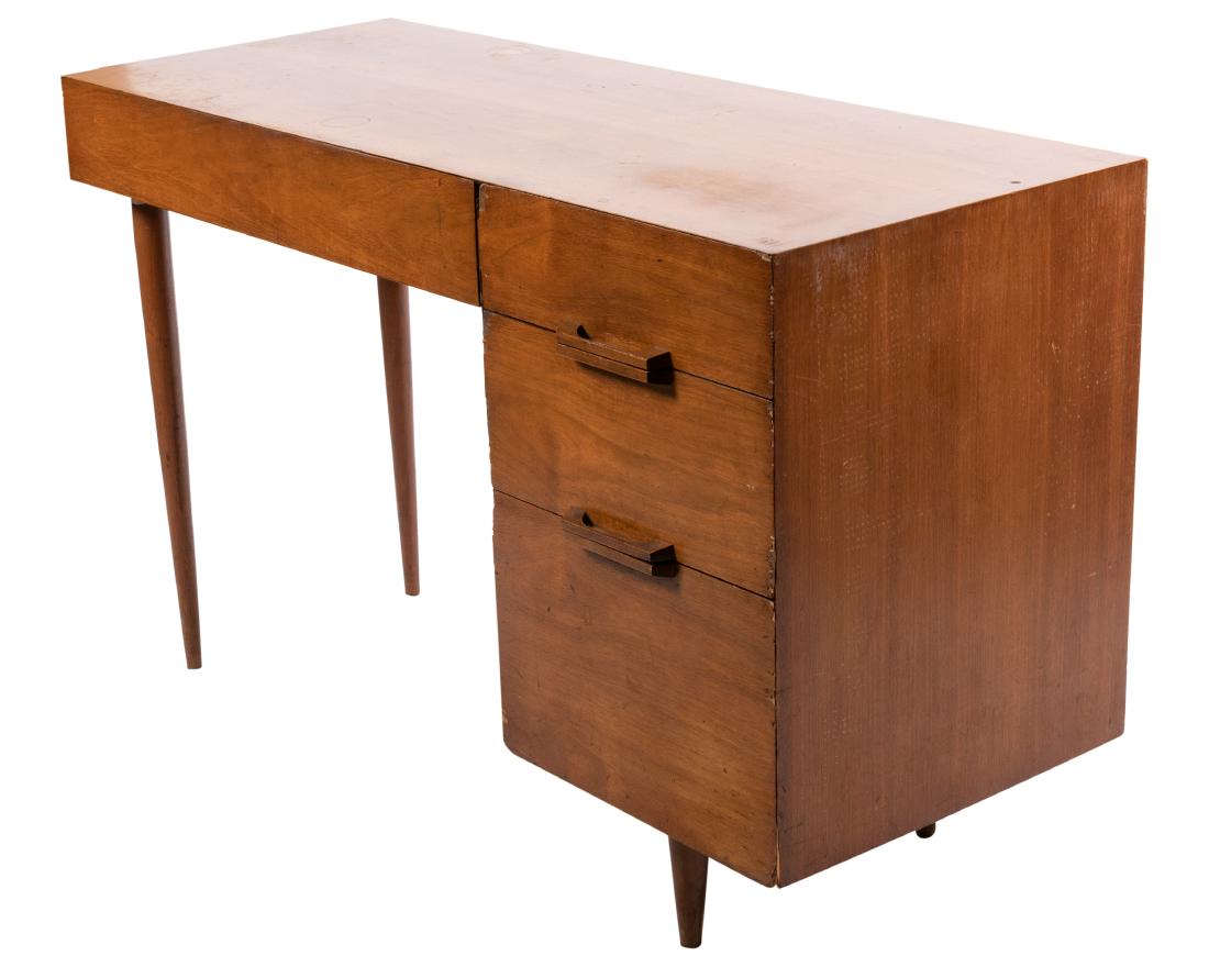 Mid Century Walnut Desk (1 of 1)