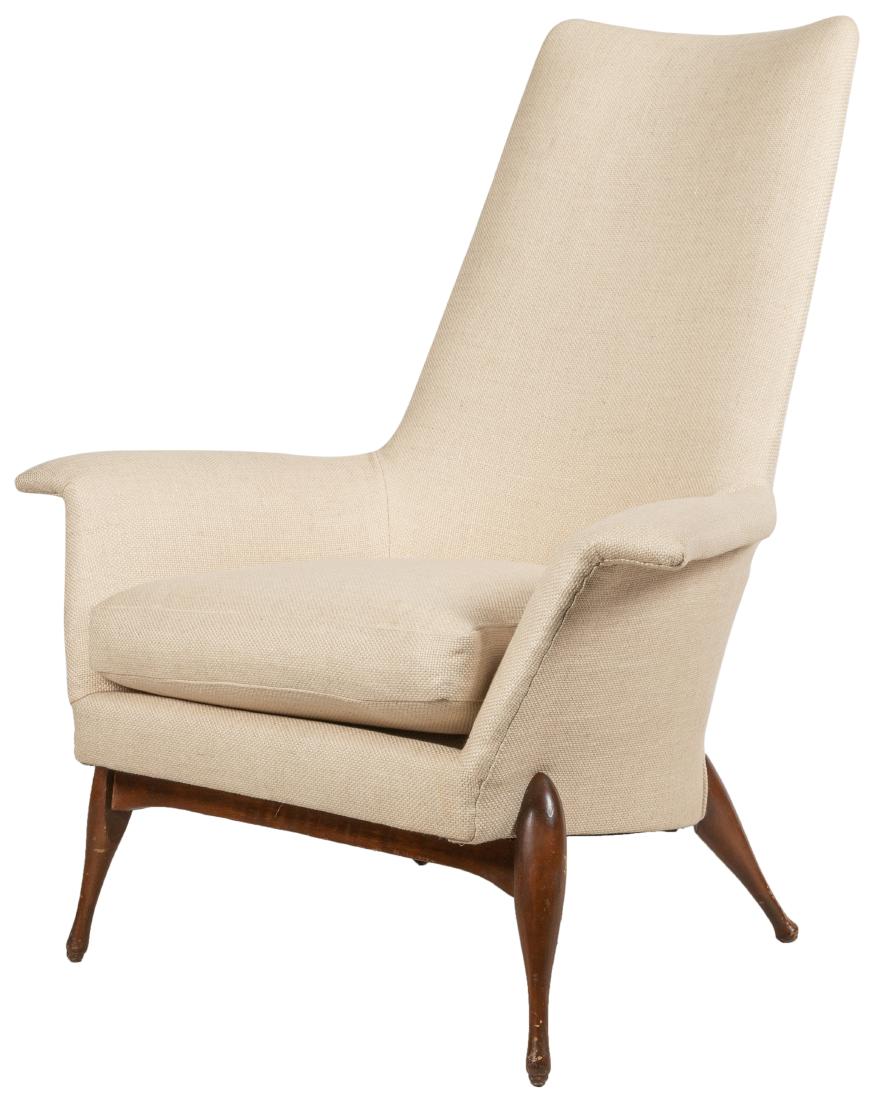 Ben Seibel - Lounge Chair: Description - Ben Seibel lounge chair. Dimensions - 42" x 40" x 35"