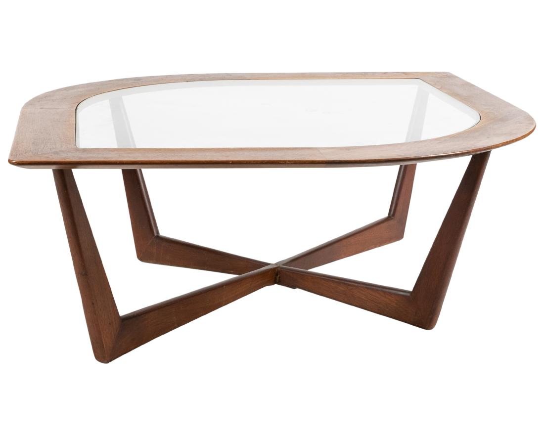Coffee Table - Walnut Eyeball: Description - Walnut eyeball coffee table Dimensions - 16" x 58" x 42"