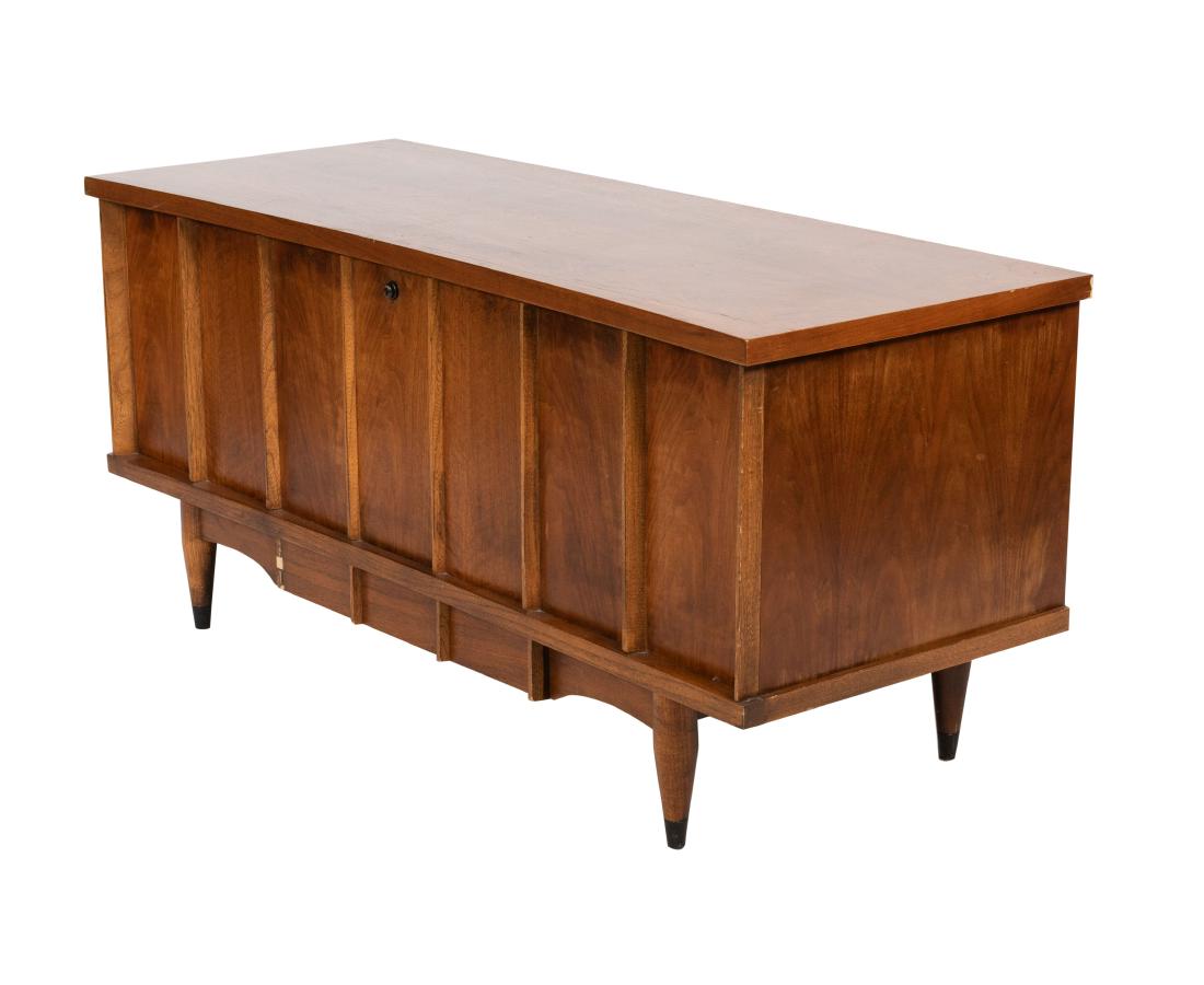 Lane - Walnut Cedar Chest: Description - Lane walnut cedar chest Dimensions - 22" x 48" x 18"