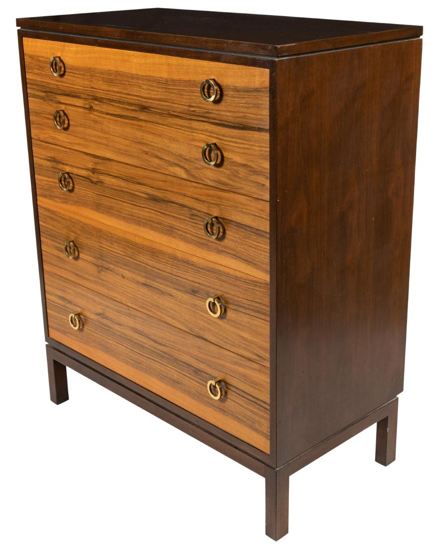 Edward Wormley - Dunbar - High Chest: Description - Edward Wormley for Dunbar high chest Dimensions - 42" x 34.5" x 18"