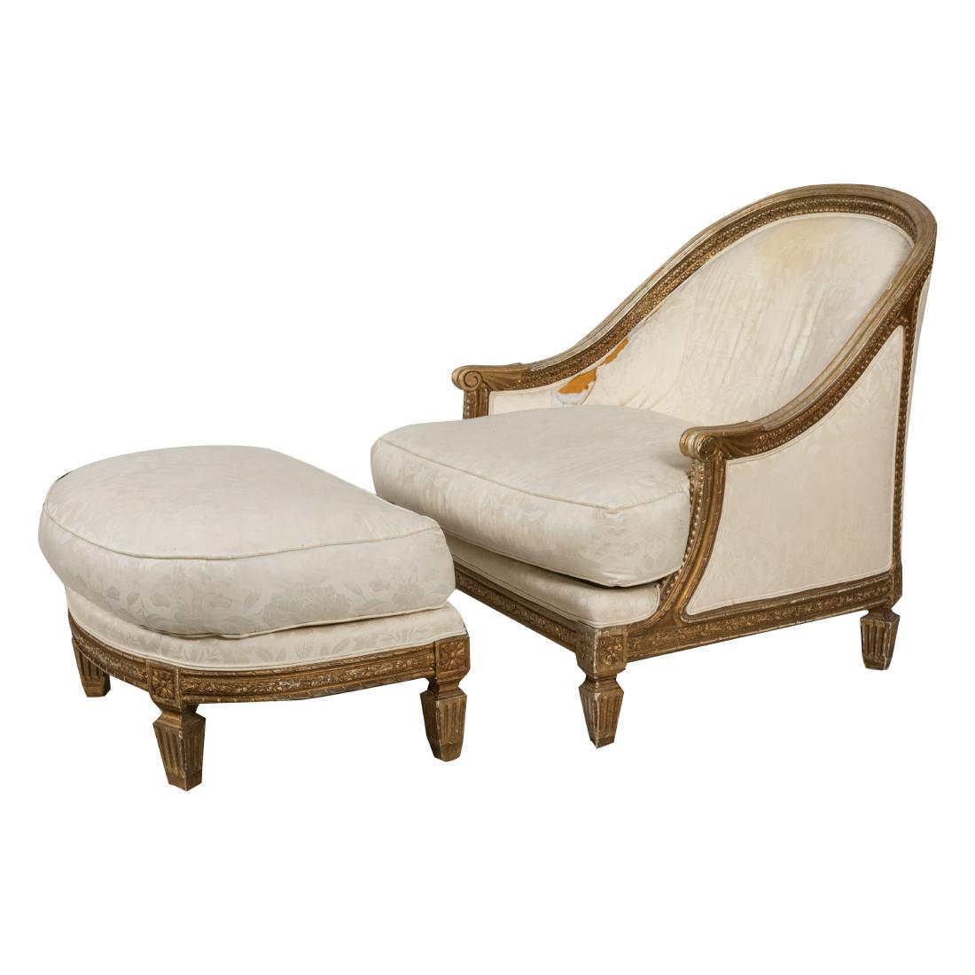 Ralph Lauren - French Style Two Part Chaise (1 of 4)