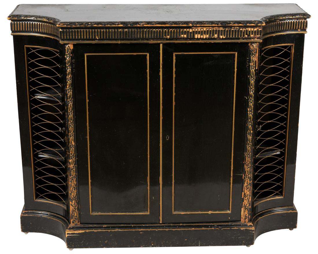 J. Zonon - Ebonized Credenza (1 of 4)