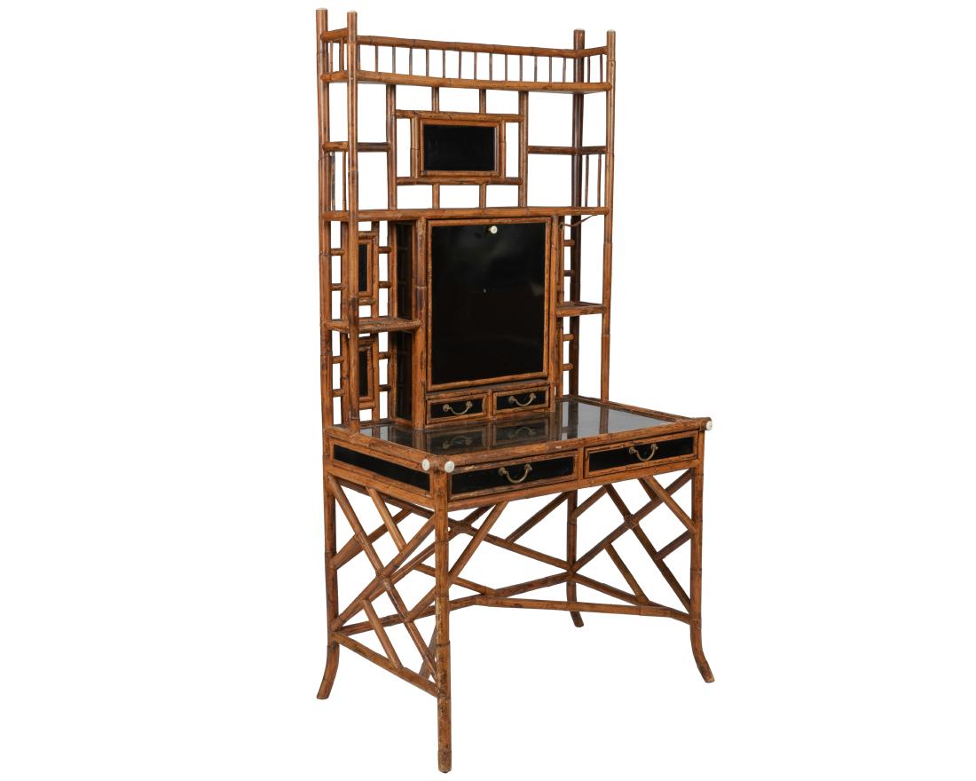 Bamboo Secreatary Desk (1 of 6)