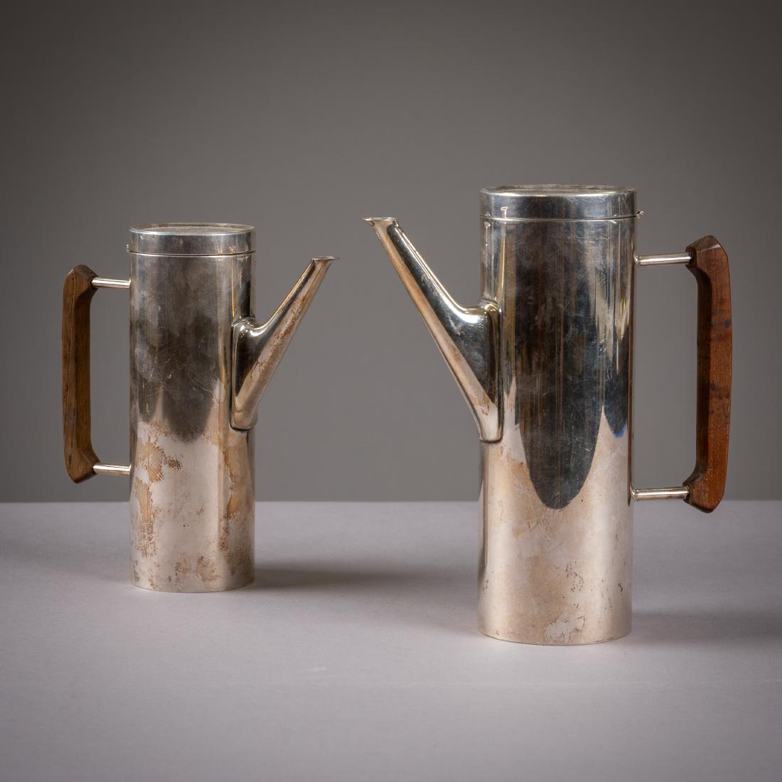 Mid Century Silver Plated Tea Pots (1 of 3)