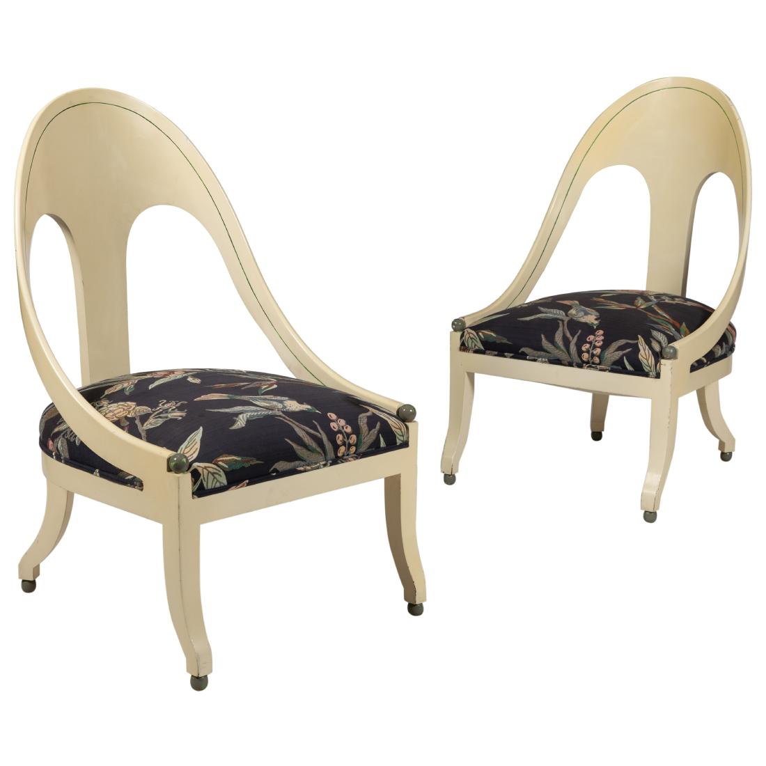 Michael Taylor - Baker - Spoon Chairs (1 of 4)