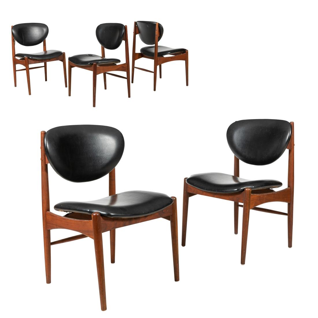 Danish Teak Dining Chairs - Five (1 of 5)