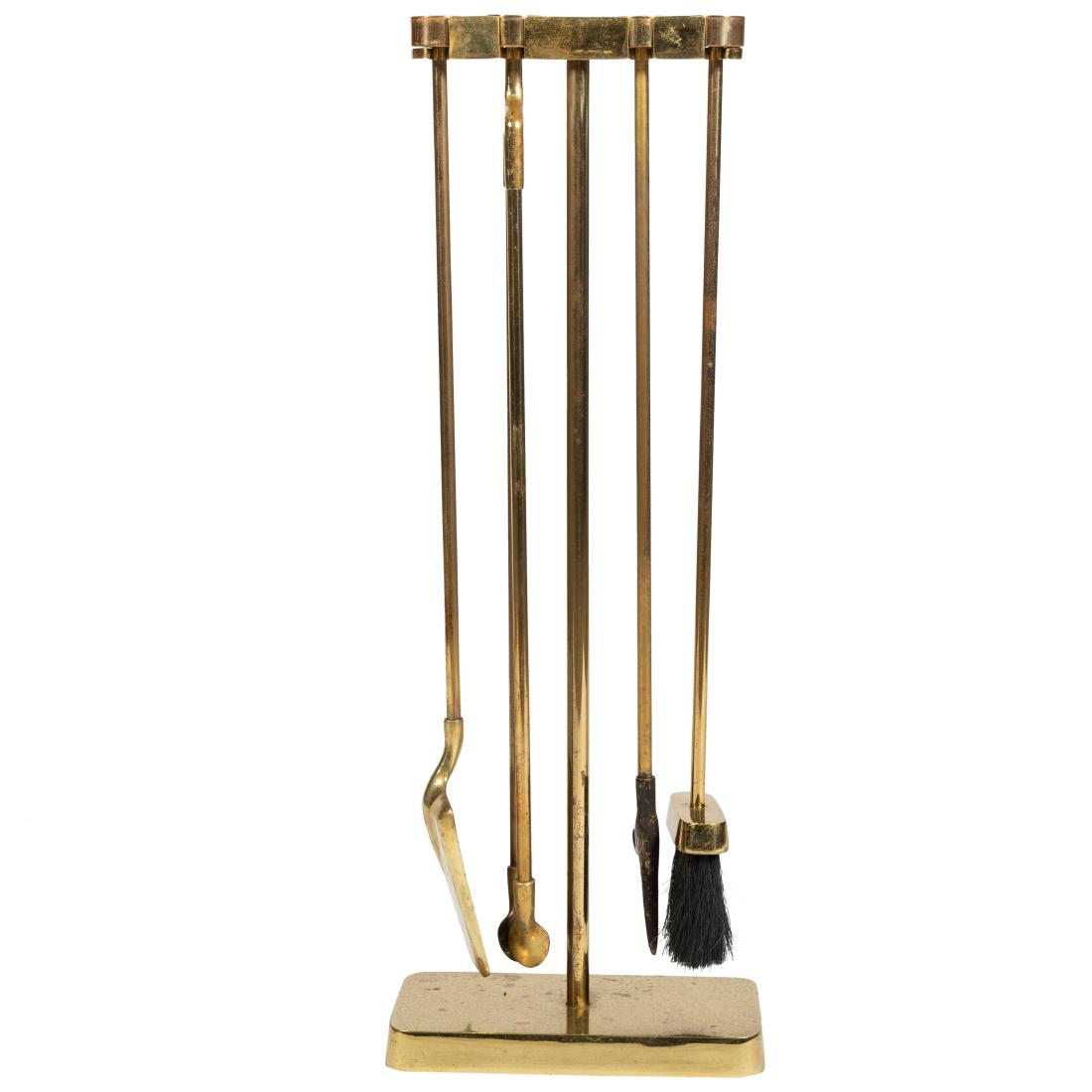 Virginia Metalcrafters - Brass Fireplace tools (1 of 3)