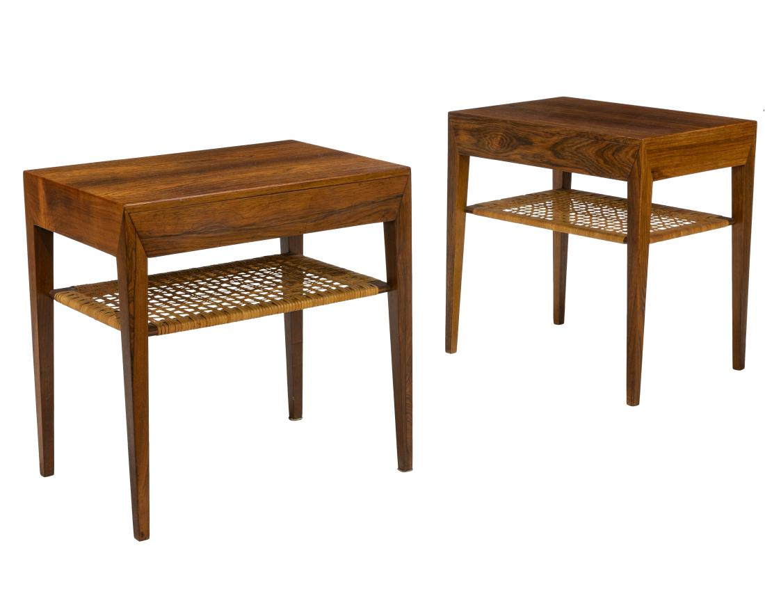 Severin Hansen - Haslev - Rosewood & Cane Stands (1 of 7)