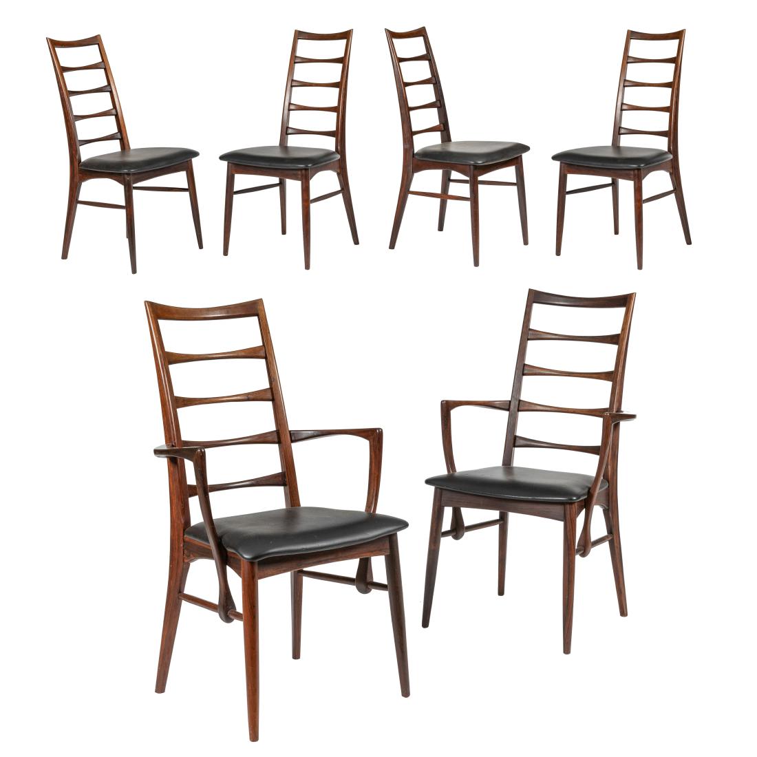 Niels Koefoed - Rosewood Dining Chairs - Six (1 of 6)