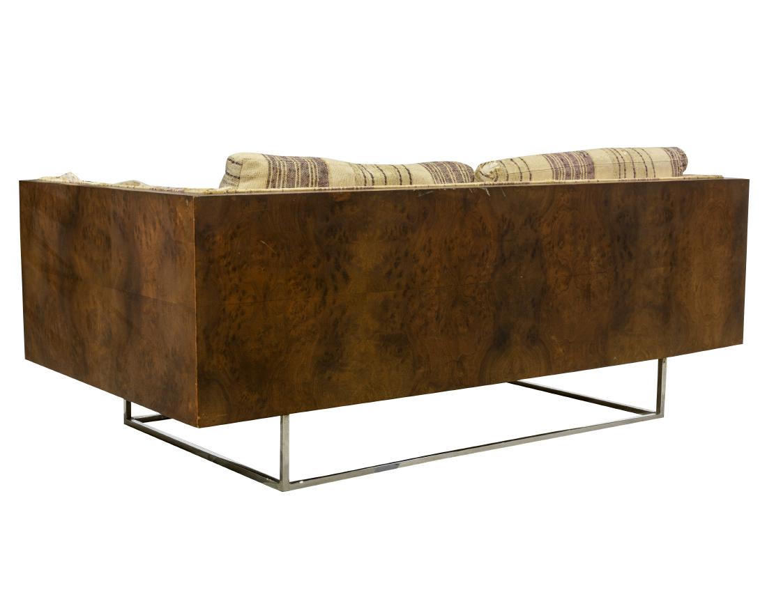 Milo Baughman - Thayer Coggin - Burl Case Sofa (1 of 10)