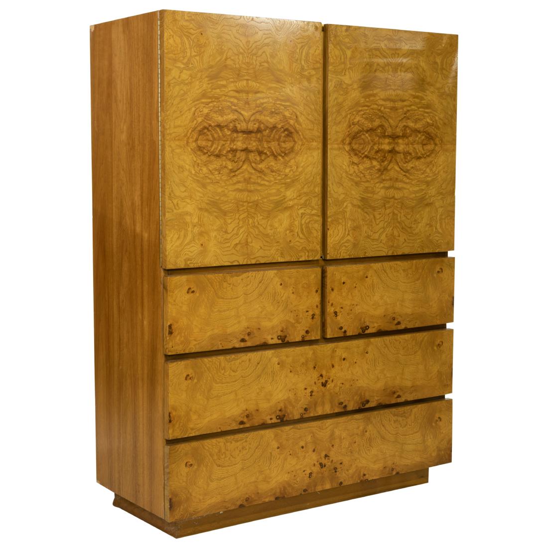 Milo Baughman - Lane - Burl High Chest (1 of 4)