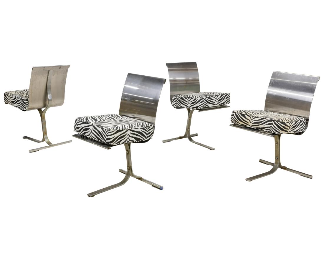 Industrial Style Stainless Steel - Dining Chairs (1 of 4)