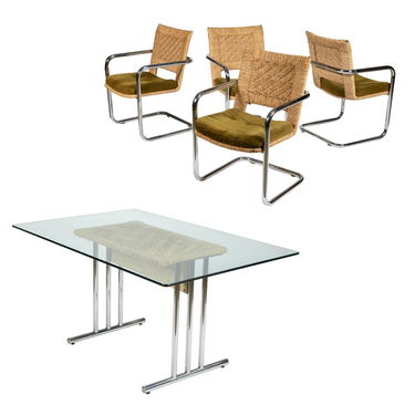 Chromcraft Wicker Chrome Kitchen Set Jun 27 2019 Regency - Vintage Chromcraft Table And Chairs Chromcraft Wicker Chrome Kitchen Set Jun 27 2019 Regency - Vintage Chromcraft Table And Chairs