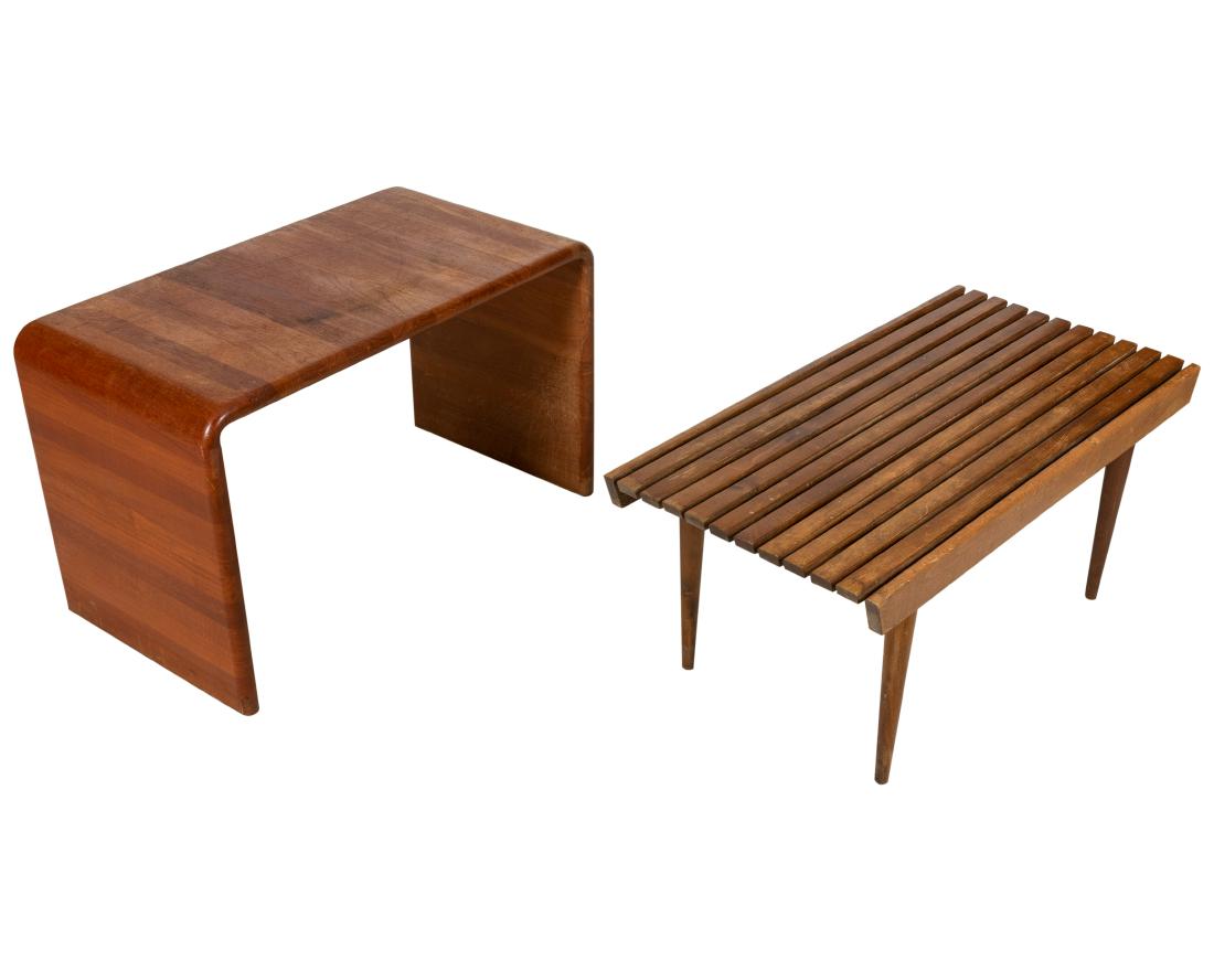 Waterfall & Slat benches (1 of 2)