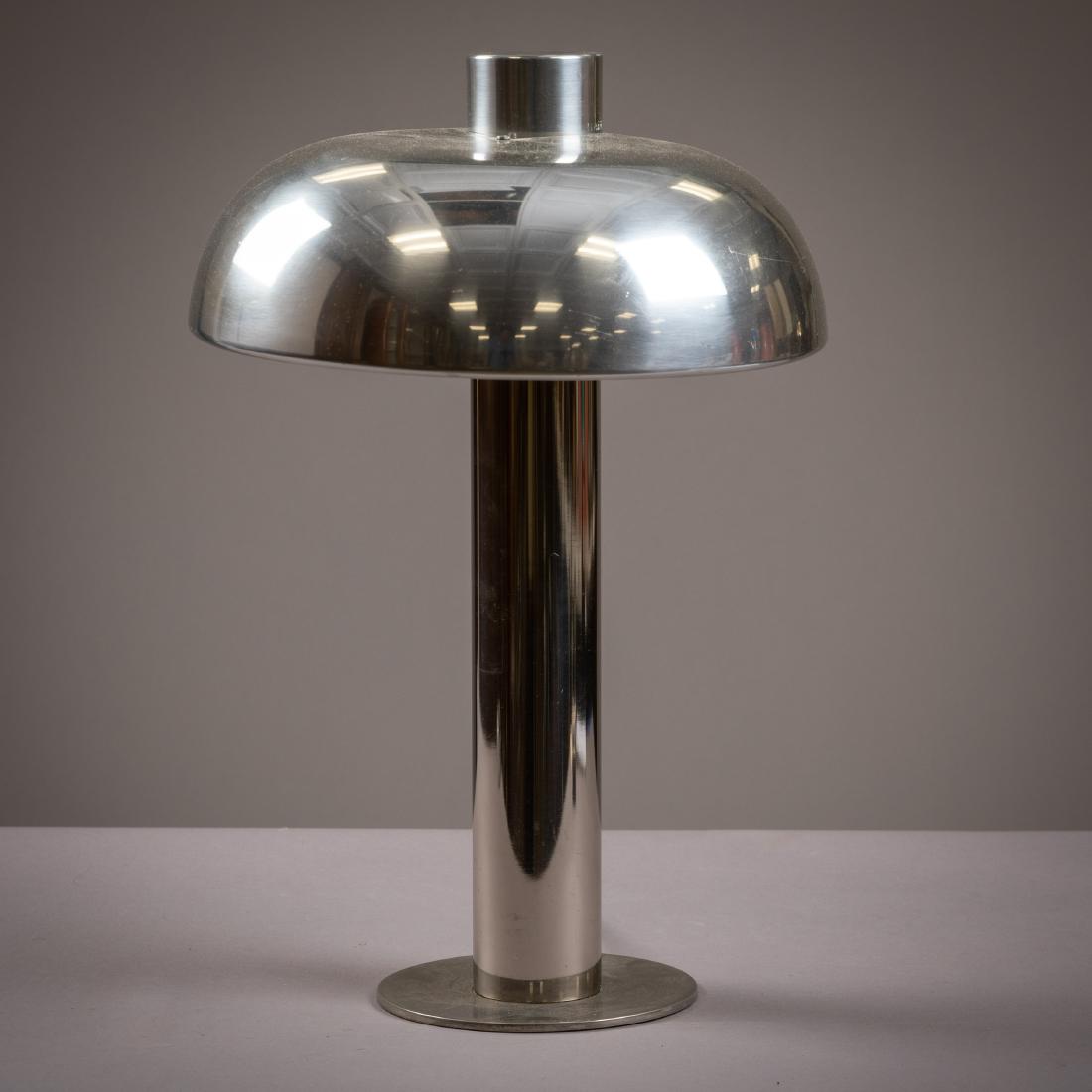Pierre Cardin Style - Chrome Mushroom Lamp (1 of 2)