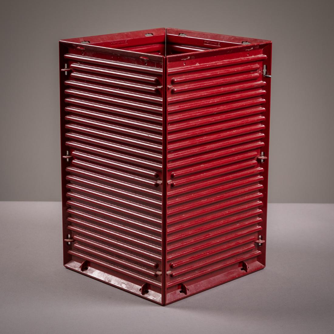 Ettore Sottsass - Waste Basket: Description - 1960's Ettore Sottasass waste basket Dimensions - 16" x 10"