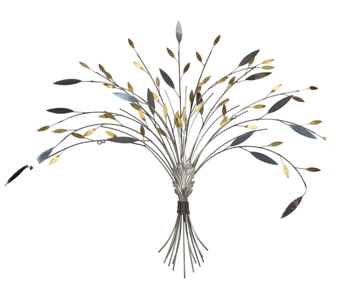 Curtis Jere - Sheaf of Wheat Sculpure: Description - Sheaf of wheat sculpture by Curtis Jere Dimensions - 42" x 51"