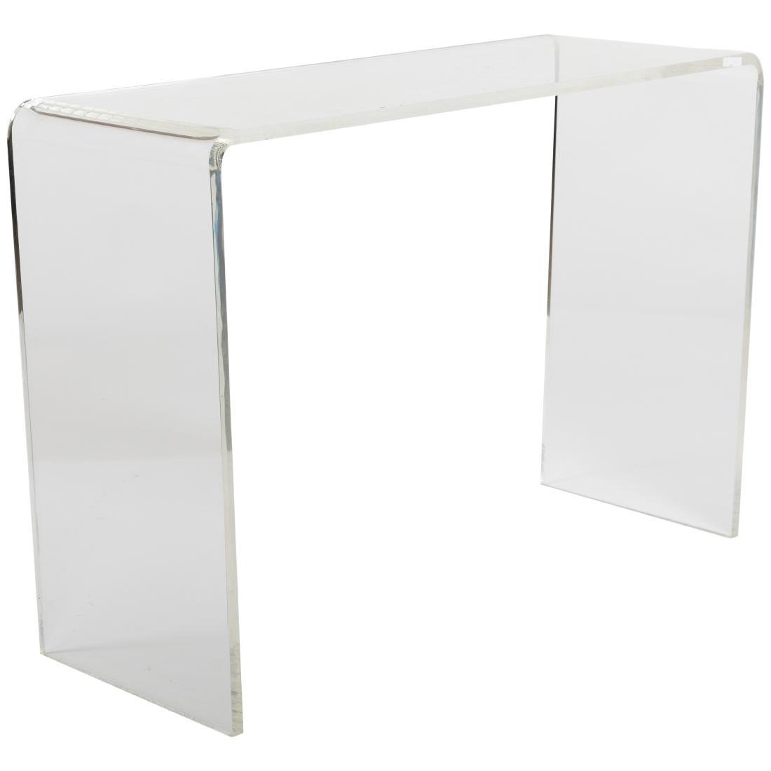 Lucite Waterfall Console Table (1 of 2)
